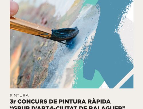 TERCER CONCURS DE PINTURA RÀPIDA GRUP D’ART4 – CIUTAT DE BALAGUER