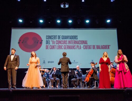 Concert of the Winners of the 11th International Lyrical Singing Competition ‘Germans Pla–Ciutat de Balaguer’